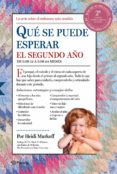 QUE SE PUEDE ESPERAR EL SEGUNDO AO de MURKOFF, HEIDI EISENBERG 