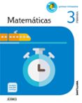 Portada de Matematicas 3º Educacion Primaria Saber Hacer Contigo Ed 2018