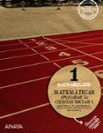 Portada de Matemáticas Aplicadas Ás Ciencias Sociais I 1º Bachillerato Galicia