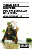 MANIFIESTO PARA UNA DEMOCRACIA de SHIVA , V. 