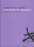LECCIONES DE AUSENCIA di MARTIN, M TERESA 