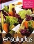 ENSALADAS. RECETAS SENCILLAS Y RAPIDAS di VV.AA. 