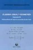 ALGEBRA LINEAL Y GEOMETRIA FASCICULO III de GAMBOA, JOSE MANUEL 