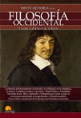 BREVE HISTORIA DE LA FILOSOFA OCCIDENTAL di CABALLERO DE LA TORRE, VICENTE 