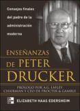 ENSEANZAS DE PETER DRUCKER di EDERSHEIM, ELIZABETH 