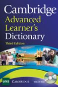 CAMBRIDGE ADVANCED LEARNER S DICTIONARY (3RD EDITION) + CD-ROM di VV.AA. 