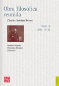 OBRAS FILOSOFICAS REUNIDAS (1893-1913) (TOMO II) di PEIRCE, CHARLES SANDERS 
