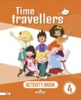 Portada de Time Travellers 4 Red Activity Book English 4 Primaria (Mur)