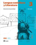 Portada de Lengua Castellana y Literatura por Tareas 3º ESO LOMLOE Proyecto Codig