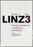 OBRAS ESCOGIDAS III:SISTEMAS TOTALITARIOS Y REGIMENES AUTORITARIO S di LINZ, JUAN J. 