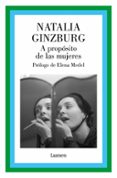 A PROPOSITO DE LAS MUJERES de GINZBURG, NATALIA 