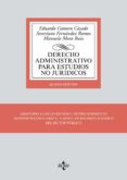 DERECHO ADMINISTRATIVO PARA ESTUDIOS NO JURDICOS (5 ED.) de GAMERO CASADO, EDUARDO  FERNANDEZ RAMOS, SEVERIANO 