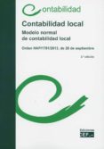 CONTABILIDAD LOCAL. MODELO NORMAL DE CONTABILIDAD LOCAL di VV.AA. 
