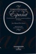 LAS CONSTITUCIONES DE ESPAA (1 ED.) de VERA SANTOS, JOSE MANUEL 