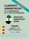 ADMINISTRATIVOS ADMINISTRACIN GENERAL (TEMAS 1 - 17) (TEMARIO) di VV.AA. 