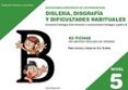 DISLEXIA NIVEL 5 DISGRAFIA Y DIFICULTADES HABITUALES di RODRIGUEZ RUIZ, CELIA 