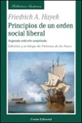 PRINCIPIOS DE UN ORDEN SOCIAL LIBERAL de HAYEK, FRIEDRICH 