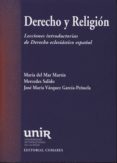 DERECHO Y RELIGIN di VV.AA