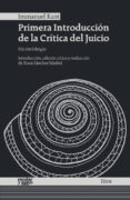 PRIMERA INTRODUCCIN DE LA CRTICA DEL JUICIO de KANT, IMMANUEL 