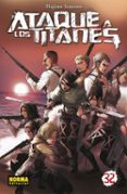 ATAQUE A LOS TITANES 32 di ISAYAMA, HAJIME 