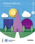 Portada de Matematicas 3º Educacion Primaria Mochila Ligera Construyendo Mundos E