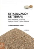 ESTABILIZACION DE TIERRAS (2 ED.) di MATEOS DE VICENTE, MANUEL 