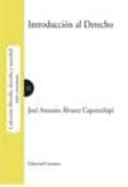 INTRODUCCION AL DERECHO de ALVAREZ CAPEROCHIPI, JOSE ANTONIO 