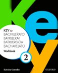 Portada de Key to Bachillerato 2. Workbook