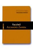 FACSIMIL de ZAMBRA, ALEJANDRO 