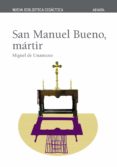 SAN MANUEL BUENO, MARTIR de UNAMUNO, MIGUEL DE 
