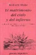 EL MATRIMONIO DEL CIELO Y DEL INFIERNO (BILINGE) de BLAKE, WILLIAM 