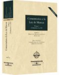 COMENTARIOS A LA LEY DE MARCAS (2 VOLS.) de BERCOVITZ RODRIGUEZ-CANO, ALBERTO 
