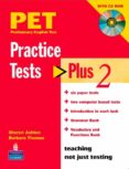 pet practice tests plus 2 book with cd-rom