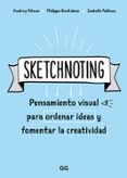 SKETCHNOTING: PENSAMIENTO VISUAL PARA ORDENAR IDEAS Y FOMENTAR LA CREATIVIDAD de AKOUN, AUDREY PAILLEAU, ISABELLE BOUKOBZA, PHILIPPE 