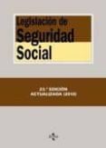 LEGISLACION DE SEGURIDAD SOCIAL (23 ED.) di VV.AA