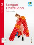 Portada de Lengua 2º Primaria Saber Hacer Mochila Ligera Ed. 2015 Trimestres