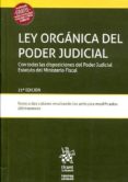 LEY ORGANICA DEL PODER JUDICIAL 21 ED 2017 di VV.AA. 