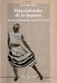 Materialidades De Lo Impreso (ebook)