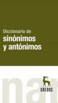 DICCIONARIO DE SINONIMOS Y ANTONIMOS di VV.AA. 