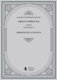 ORGENES DE LA NOVELA TOMO II (2 VOL.) di MENENDEZ Y PELAYO, MARCELINO 