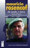 MAURICIO ROSENCOF, DE PUO Y LETRA: ANTOLOGIA de ROSENCOF, MAURICIO 