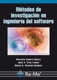 METODOS DE INVESTIGACION EN INGENIERIA DEL SOFTWARE de PIATTINI VELTHUIS, MARIO G. 