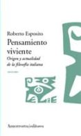 PENSAMIENTO VIVIENTE de ESPOSITO, ROBERTO 