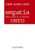 EMPATIA CERO de BARON-COHEN, SIMON 