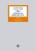 SISTEMA DE DERECHO CIVIL: VOLUMEN III (TOMO 1) DERECHOS REALES EN GENERAL (8 ED.) de DIEZ PICAZO, LUIS GULLON, ANTONIO 
