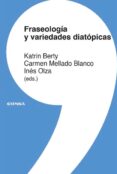 FRASEOLOGA Y VARIEDADES DIATPICAS di VV.AA. 