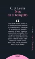DIOS EN EL BANQUILLO (6 ED.) de LEWIS, C.S. 