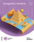 Portada de Geografia I Historia 1º ESO Construim Mons Valencia Ed 2022