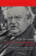 CORRER TRAS EL PROPIO SOMBRERO Y OTROS ENSAYOS de CHESTERTON, G.K. 
