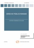 DERECHO PBLICO ROMANO di FERNANDEZ DE BUJAN, ANTONIO 